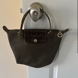 Army Green Longchamp bag